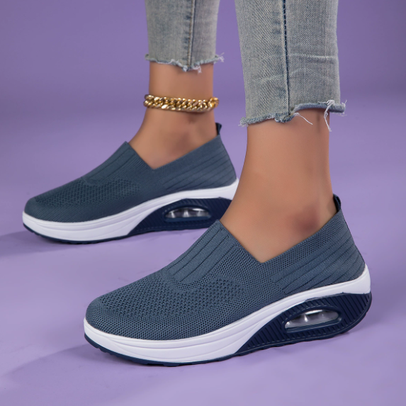 Sportieve Wandelsneakers met Ergonomische Ondersteuning Zwart Wit Marineblauw Beige Grijs Roze Rood Dames Heren Ademend Comfortabel Dagelijks | Sansoti