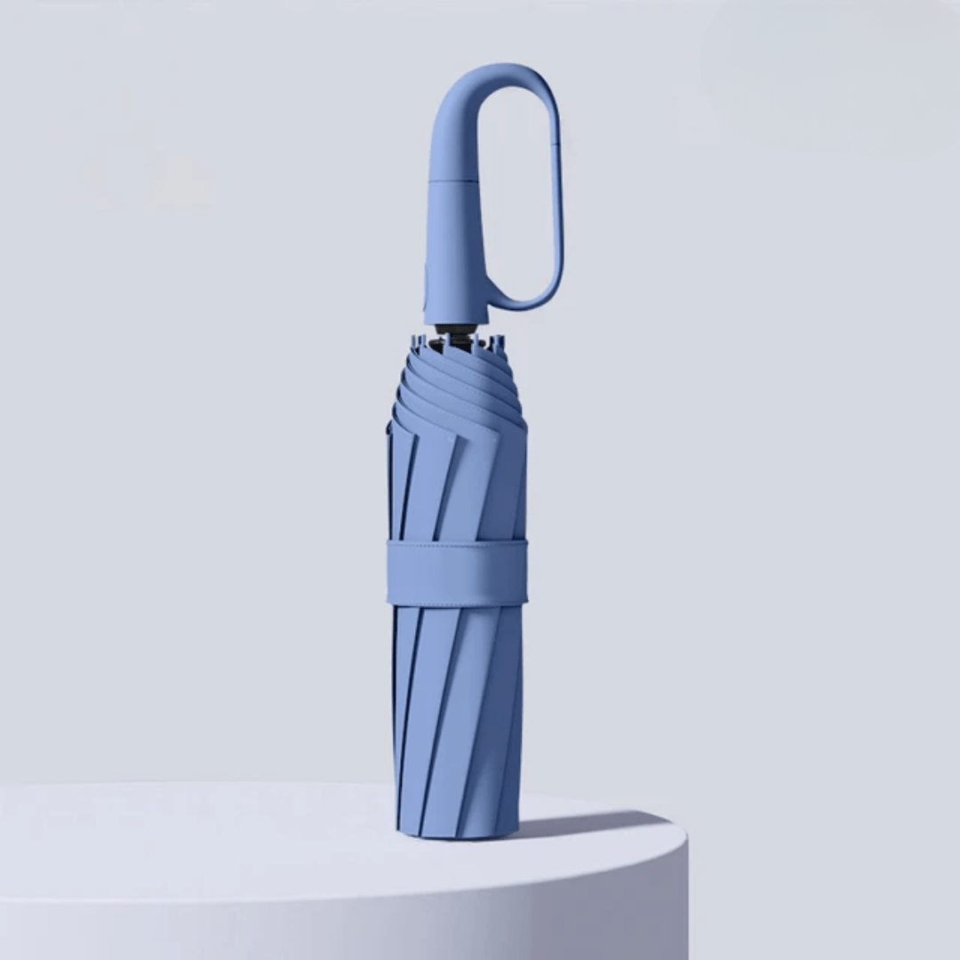 Automatische Opvouwbare Paraplu – Windbestendig Frame – Compact & Sterk – Knopdrukmechanisme – Waterafstotend Doek – Regenparaplu voor Stad & Reis | Sansoti