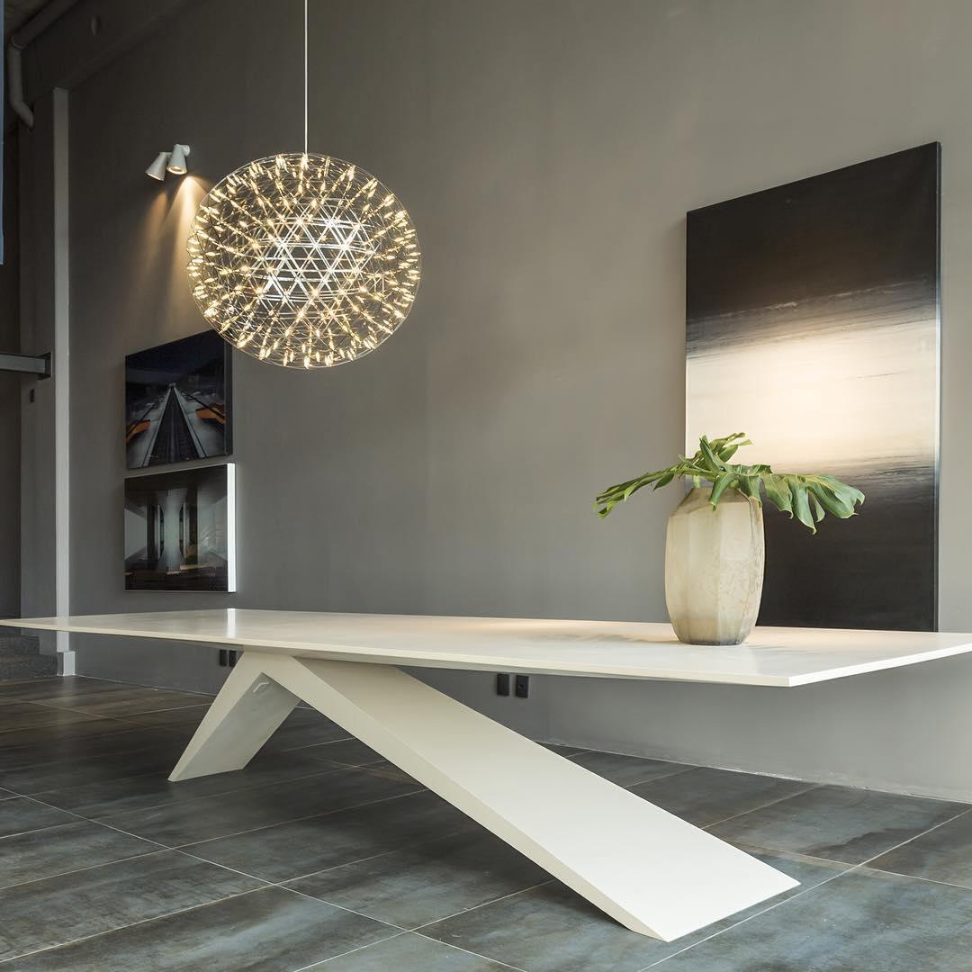 LED Hanglamp Bol Zilver Sfeerverlichting Moderne Lichtbol met Dimbare Lichtpunten Transparante Kristalbol Decoratief Scandinavisch Warm Wit Industrieel Design Interieurlamp | Sansoti