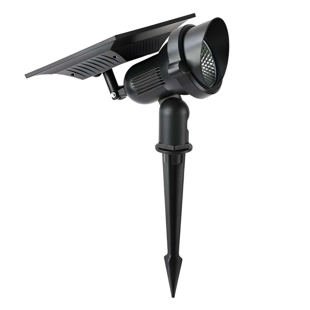 Solar Garden Spot LED RGB Outdoor Lamp IP65 Adjustable Head Aluminum Lawn Lighting | Sansoti