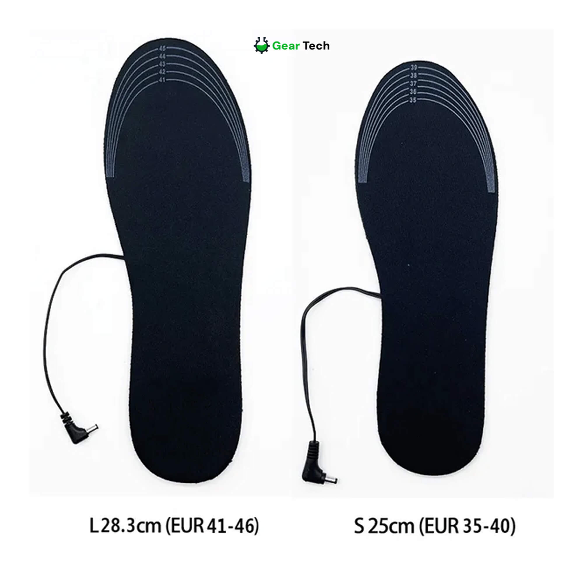 Verwarmde Inlegzolen Oplaadbaar USB Thermische Schoenzolen voor Werklaarzen Winterschoenen Maat 35-46 | Sansoti