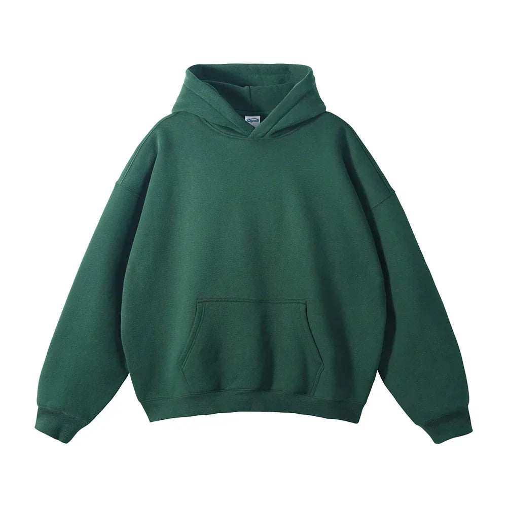Men's Hoodie with Hood and Kangaroo Pocket - Relaxed Fit for Casual Style, Comfort, and Everyday Wear | Sansoti
