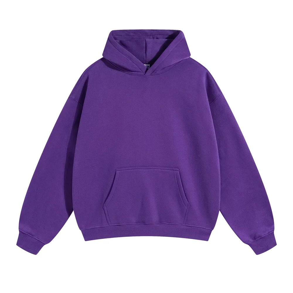 Men's Hoodie with Hood and Kangaroo Pocket - Relaxed Fit for Casual Style, Comfort, and Everyday Wear | Sansoti