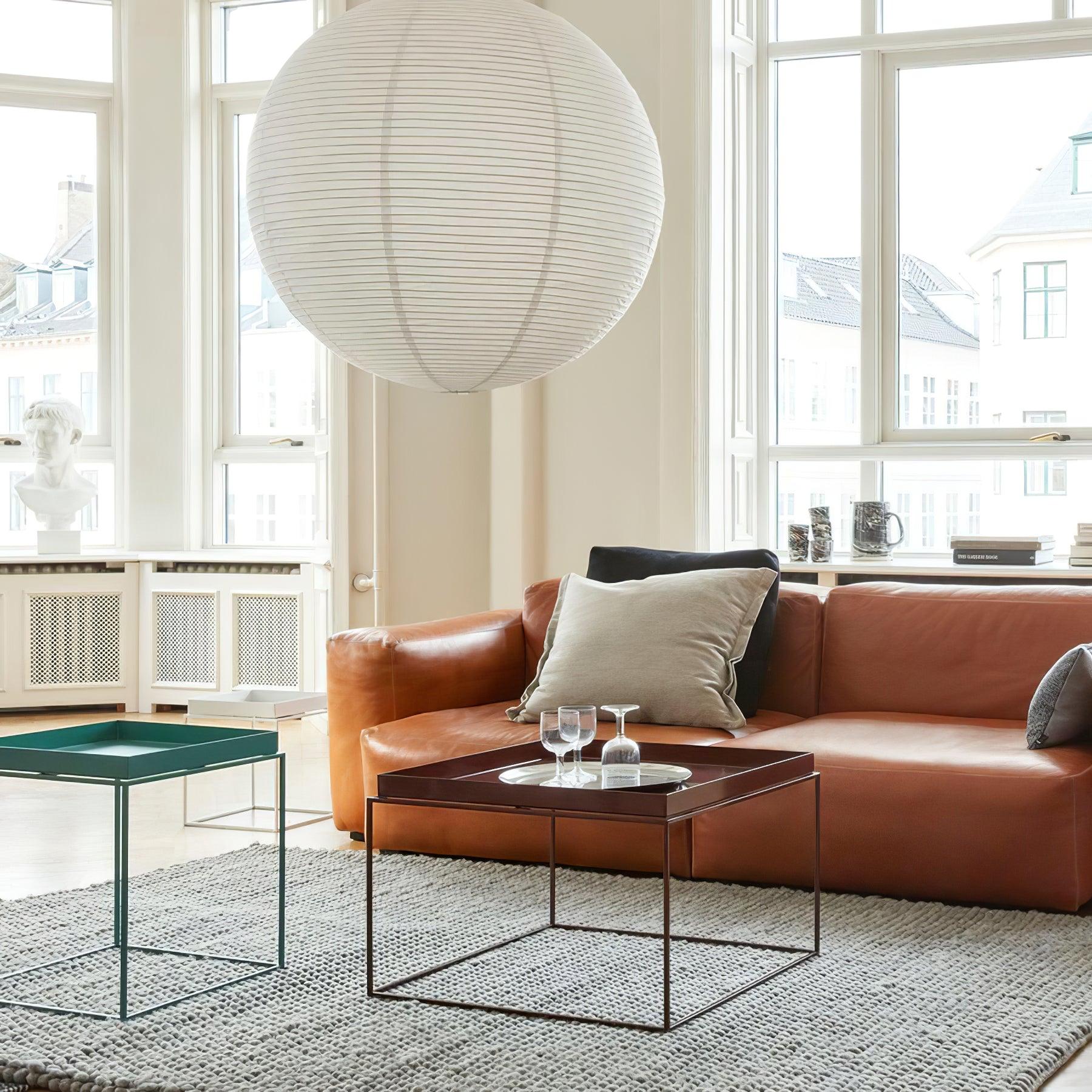 Japanse Mulberry Paper Hanglamp — Handgemaakte Washi Lampenkap Bol Sfeerverlichting | Sansoti