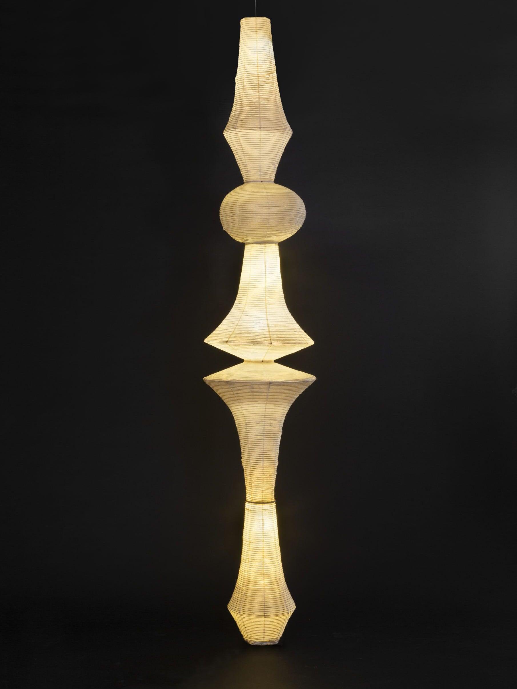Japanse Hangende Papieren Lamp Zeven Formaten E26/E27 ø33-ø43cm 150-460cm Hoogte Mulberry Washi Moerasschors Translucide Kap Met Handgemaakt Karakter | Sansoti
