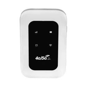 Draagbare 5G WiFi Router – Veilige Mobiele Internetverbinding voor Camper, Caravan en Reizen | 10 Apparaten | 150 Mbps | Sansoti