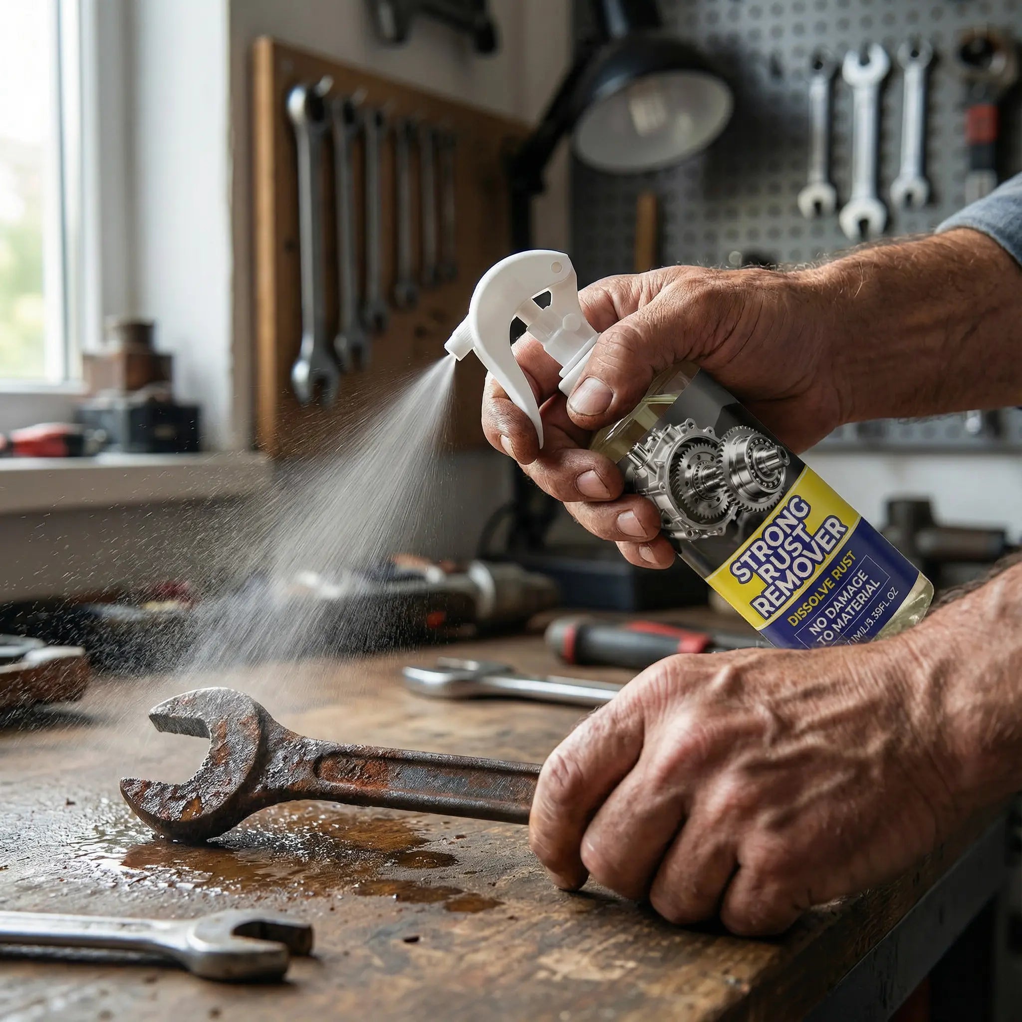 Roestoplosser Spray 100ml Metaalreiniger voor IJzer Staal Chroom | Sansoti