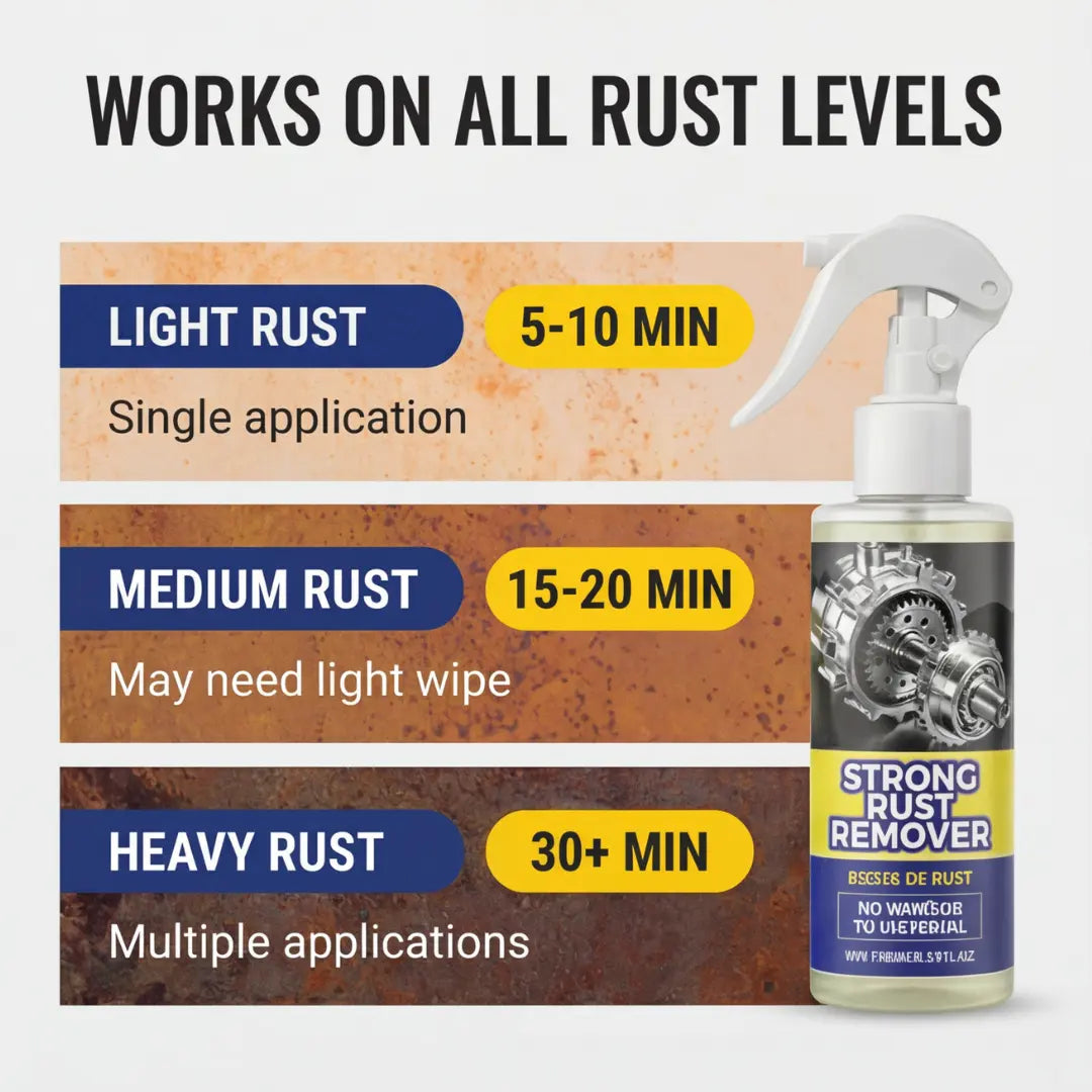 Roestoplosser Spray 100ml Metaalreiniger voor IJzer Staal Chroom | Sansoti