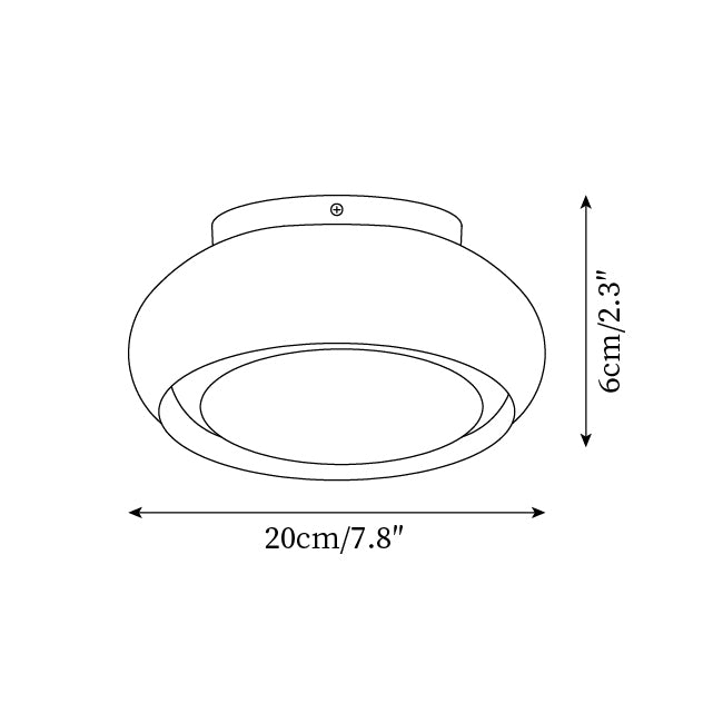 Deckenleuchte Retro Glas Cognac Kirsche Aufbauleuchte Beleuchtung Schlafzimmer Wohnzimmer Stilvolles Stimmungsvolles Interieur | Sansoti