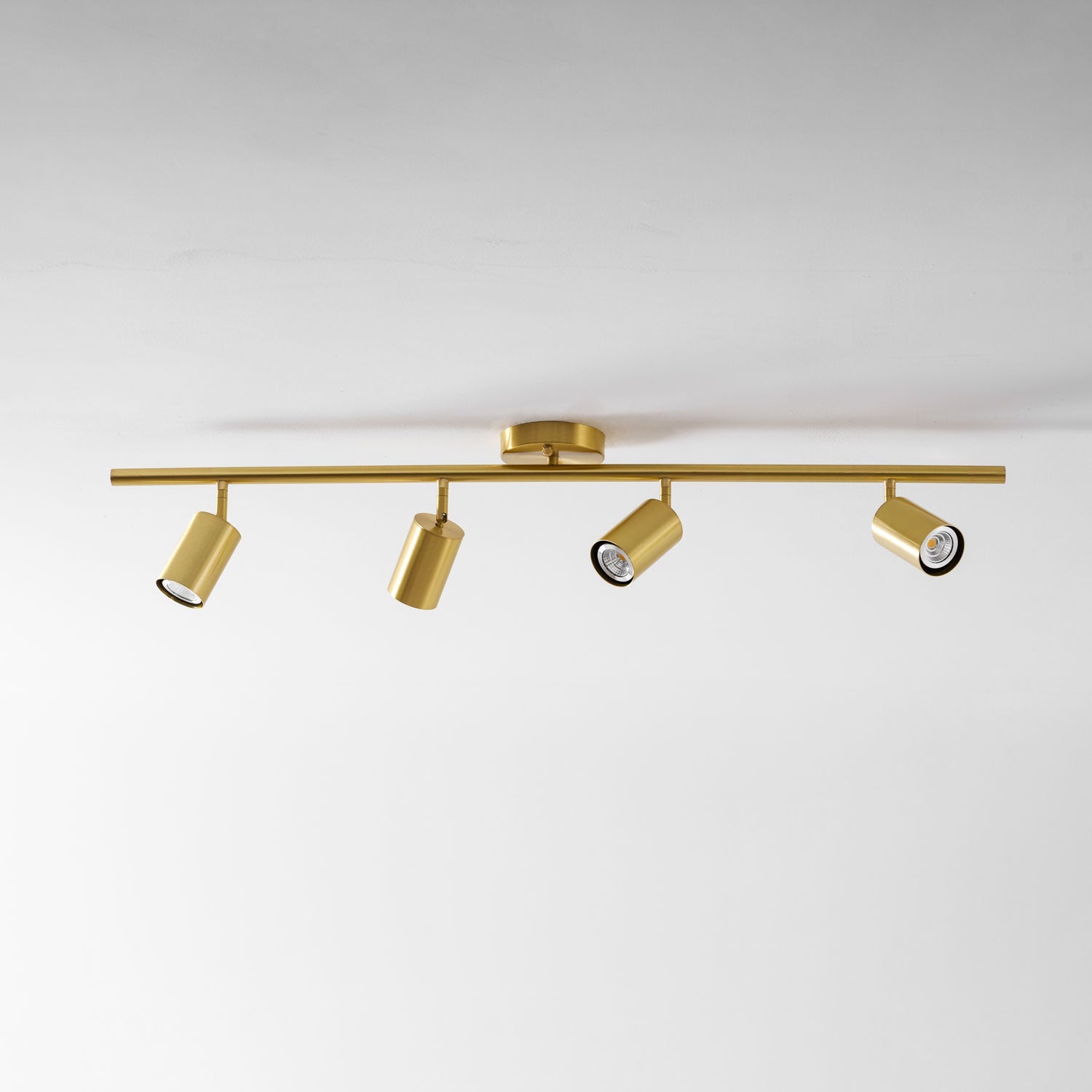 Verstelbare Wandlamp met Messing of Zwart Afwerking – 2 tot 4 Lichtpunten | Sansoti