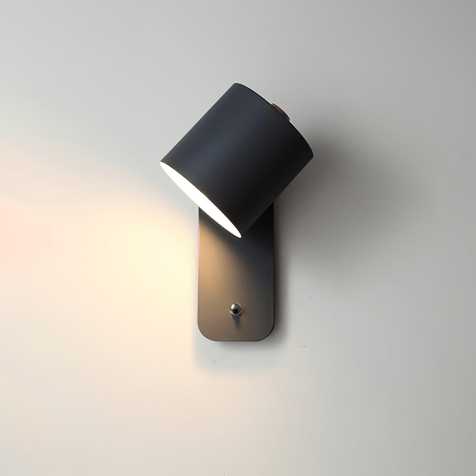 Draaibare Wandlamp Oplaadbaar USB-C 350° Rotatie Dimbaar Touch 4 Kleuren | Sansoti