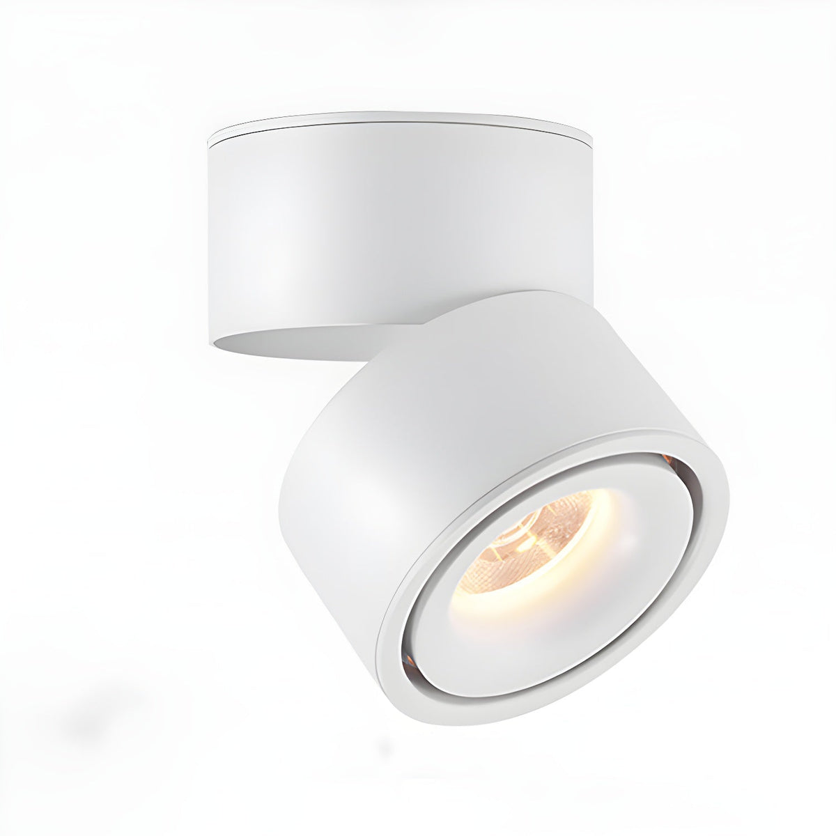 Verstelbare Plafondspot Aluminium Draaibaar Minimalistisch Design Zwart Wit Moderne Keukenverlichting | Sansoti