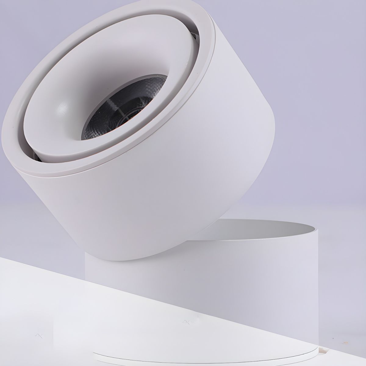 Verstelbare Plafondspot Aluminium Draaibaar Minimalistisch Design Zwart Wit Moderne Keukenverlichting | Sansoti