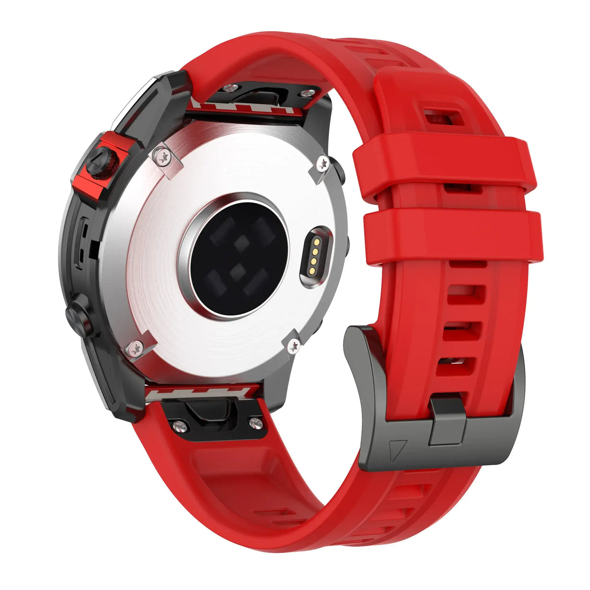 Siliconen Smartwatch Band 20mm 22mm 26mm Verstelbaar Sporthorloge Polsband Vervangingsbandje Comfortabel | Sansoti