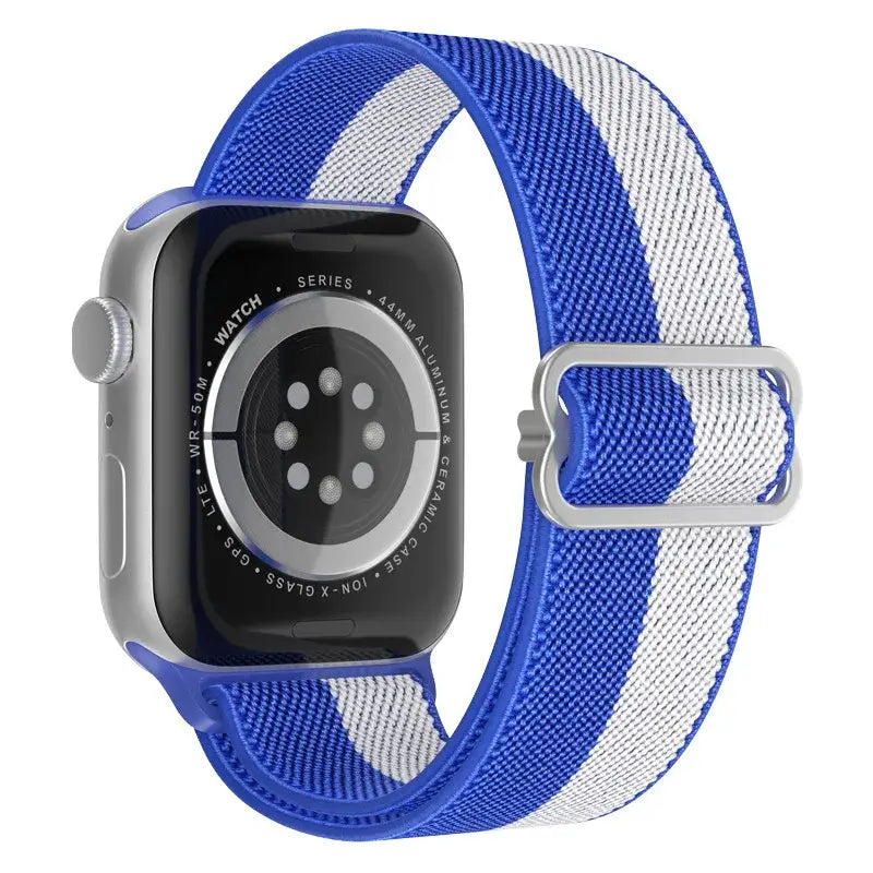 Elastisches Nylon-Smartwatch-Armband Austauschbar Komfortabel Langlebig Sportlich Aktiv | Sansoti