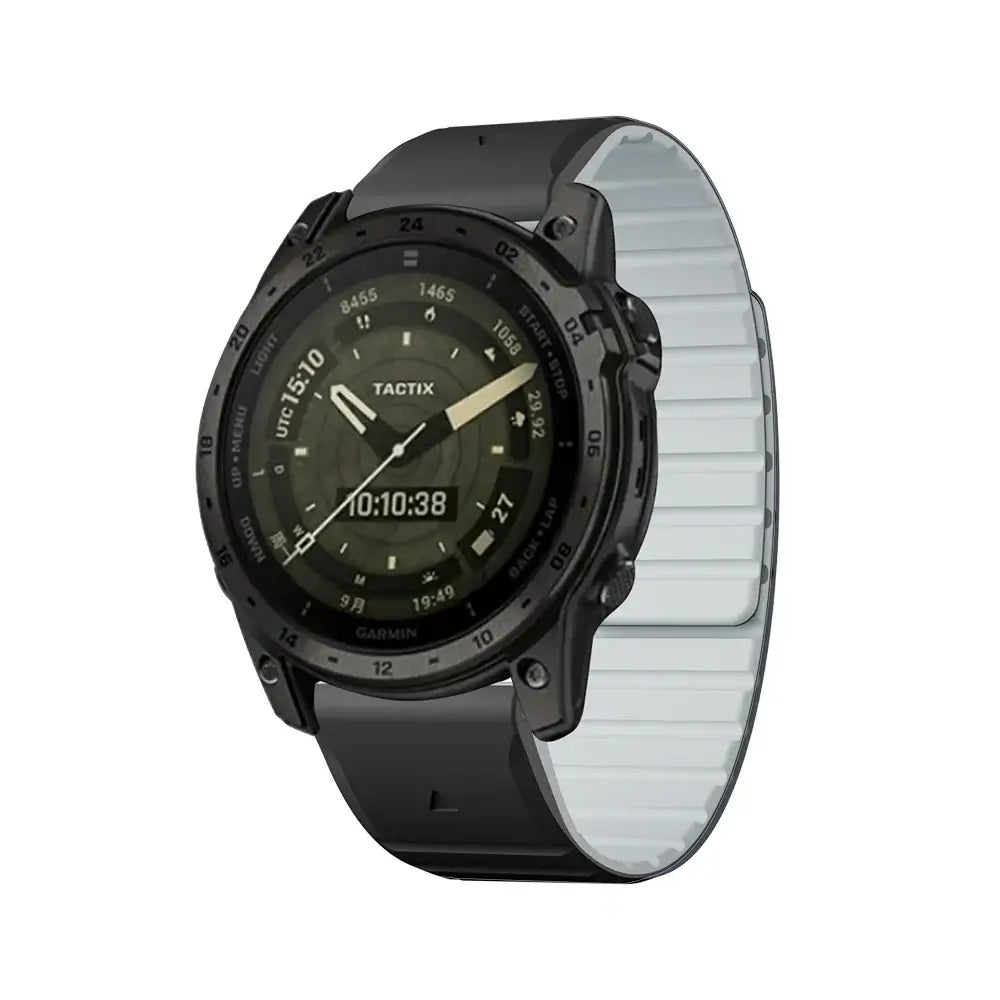 Silikonowy pasek do smartwatcha z magnetycznym zapięciem – Wymienny pasek do zegarka 22 mm 26 mm Zegarek sportowy | Sansoti