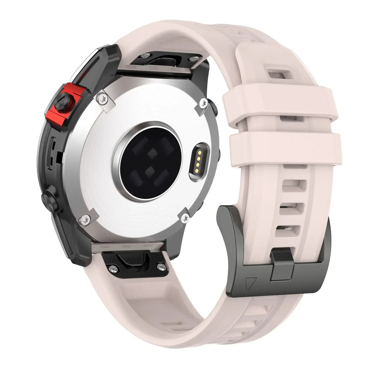 Siliconen Smartwatch Band 20mm 22mm 26mm Verstelbaar Sporthorloge Polsband Vervangingsbandje Comfortabel | Sansoti