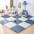 Vloerkleed Kinderkamer Speelmat EVA Foam Puzzelmat 30x30cm Interlock 16 Stuks | Sansoti