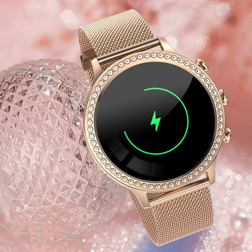Digitaal Polshorloge met Gezondheidssensor Touchscreen Waterdicht IP68 Noodoproep 14 Dagen Batterij Smartwatch | Sansoti