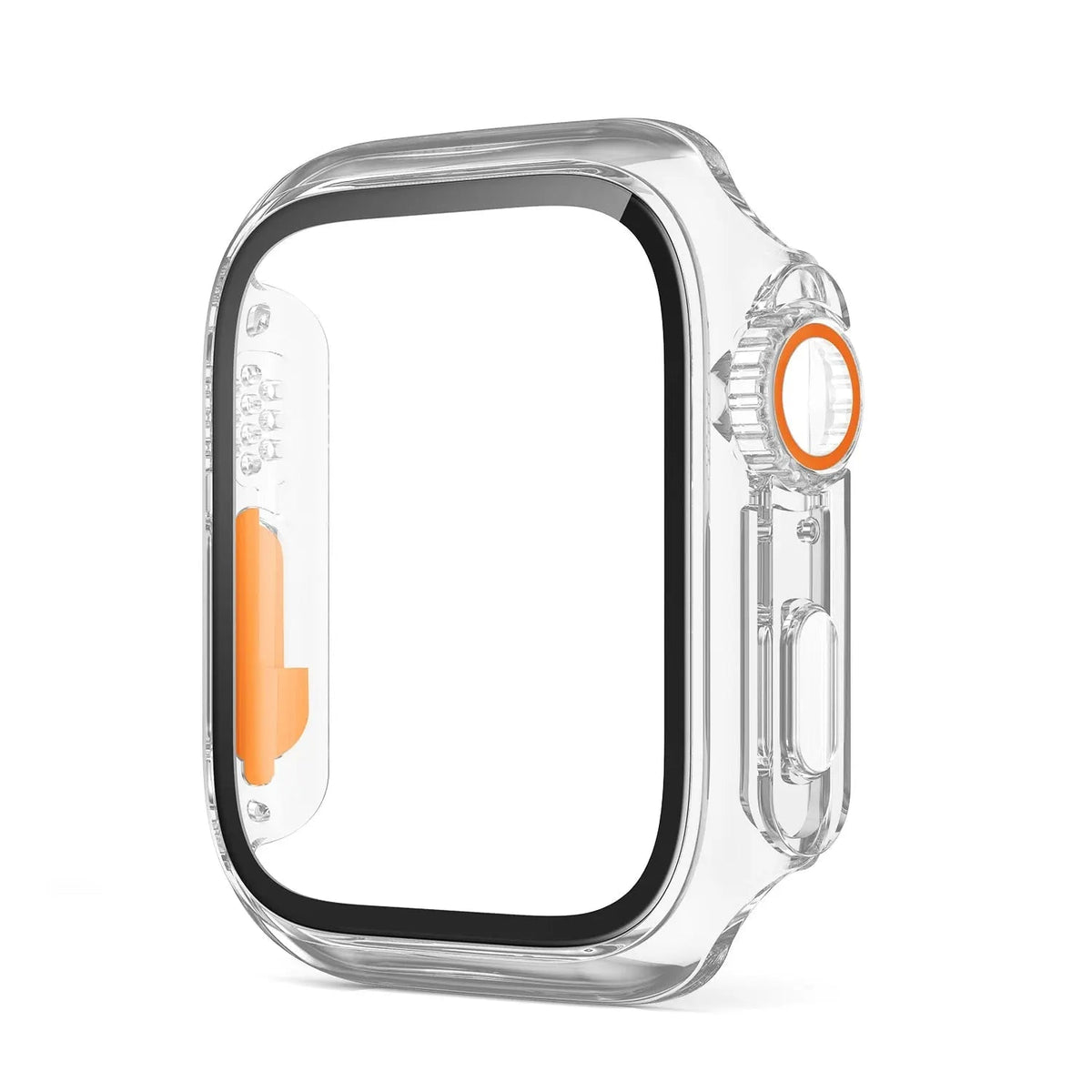 Schutzhülle aus gehärtetem Glas für Smartwatch 41-45 mm Displayschutz Kratzfestes Zubehör | Sansoti