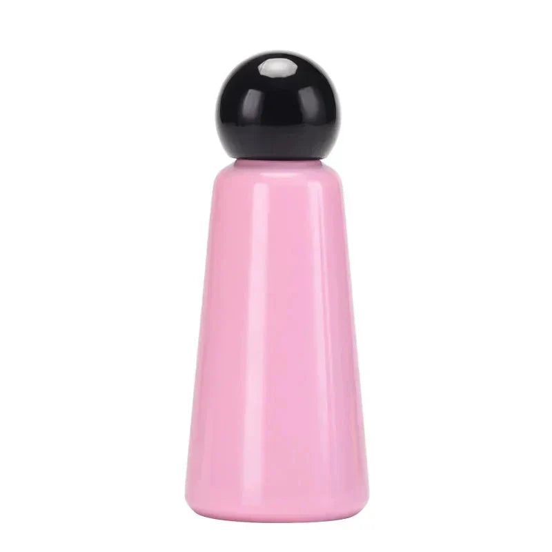 Zweifarbige Edelstahl-Thermosflasche 500ml Isolierflasche Warmhalte-Wasserflasche Sport-Trinkflasche Auslaufsicher Doppelwandig | Sansoti