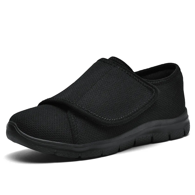 Orthopedische Wandelschoenen Microvezel met Klittenband Verstelbaar Comfort voor Dagelijks Gebruik Dames Heren | Sansoti