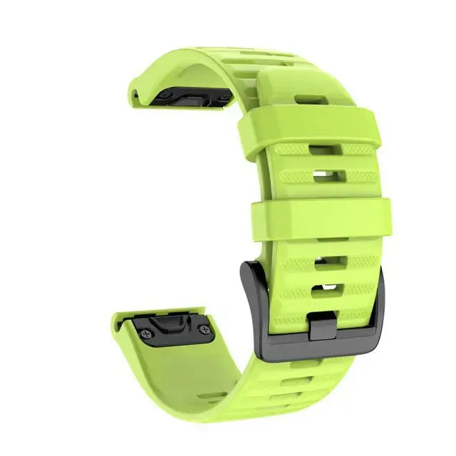 Sportliches Silikon-Uhrenarmband QuickFit Wechselbares Armband für Smartwatch-Fitness 20 mm 22 mm 26 mm | Sansoti