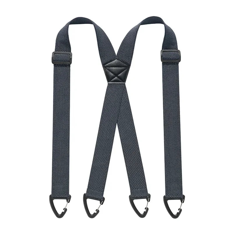 Verstelbare Bretels Heren X-Rug Y-Vorm Elastisch 3,5cm Breed Metalen Clips Werkkleding Casual Formeel | Sansoti