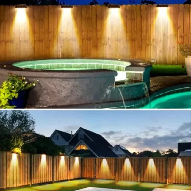 Zonne-energie Sfeerverlichting 2-Delige Set – Automatische Schemeringssensor Tuinverlichting voor Pad, Terras & Tuin | Sansoti