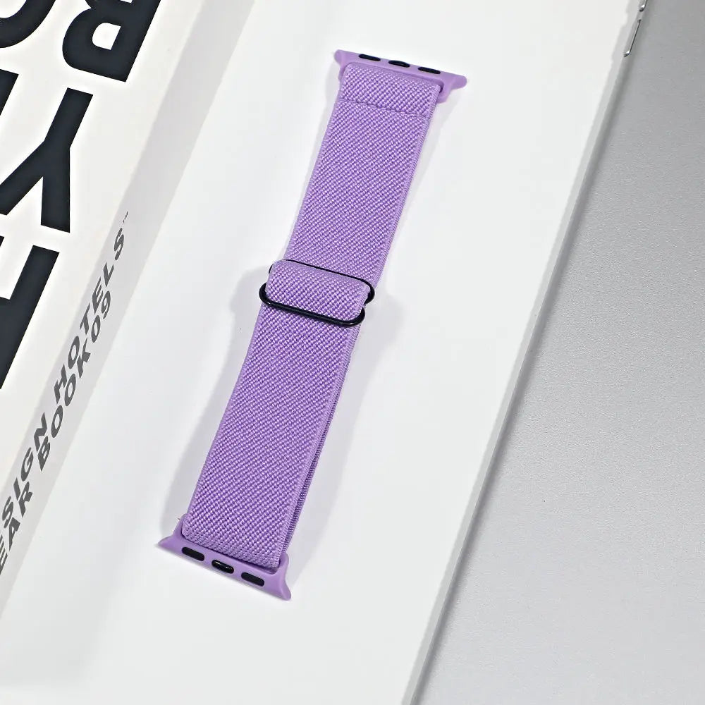 Bracelet sport en nylon pour smartwatch, respirant et réglable, bracelet de montre élégant et confortable pour une utilisation quotidienne | Sansoti