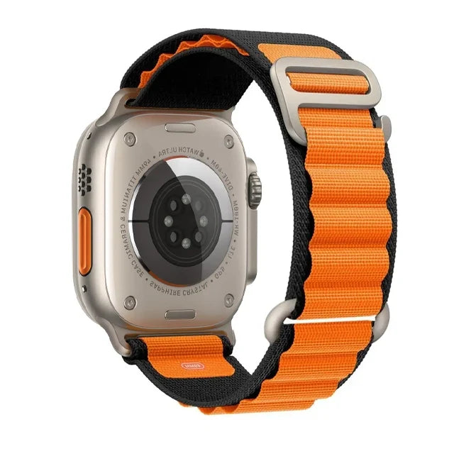 Nylon-Uhrenarmband, sportliche Alpine Loop, verstellbares Smartwatch-Armband für Outdoor-Aktivitäten und den täglichen Gebrauch | Sansoti