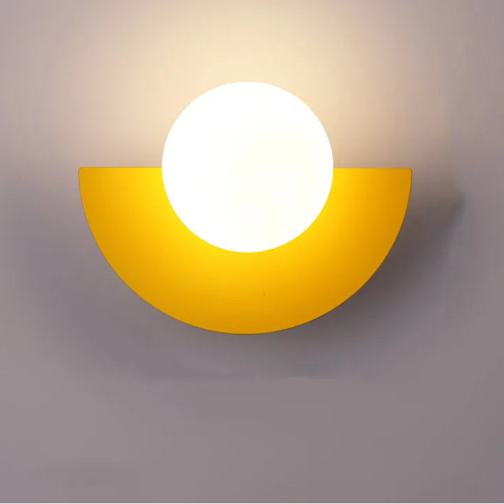 Moderne LED Wandlamp met Geometrisch Design voor Woonkamer & Slaapkamer | Sansoti