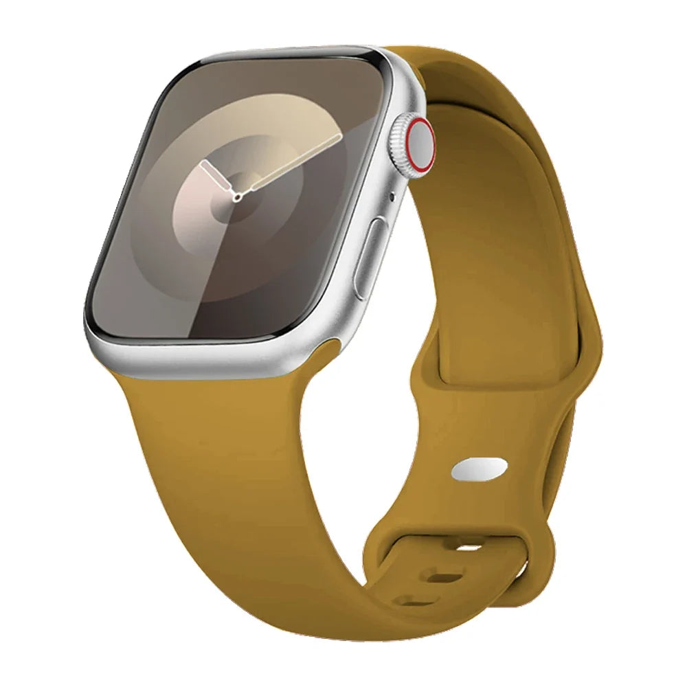 Bracelet de montre en silicone résistant à l’eau, bracelet de sport flexible 38-49 mm pour smartwatch, bracelet de poignet remplaçable et réglable | Sansoti