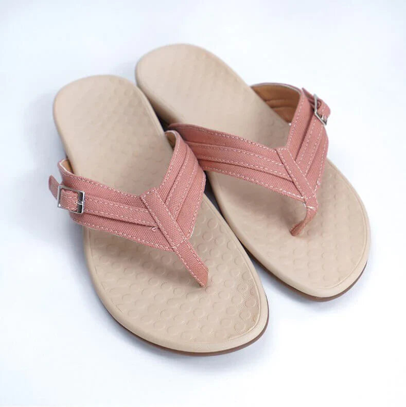 Orthopedic Sandals Women Summer – Comfortable Footbed for Foot Complaints | Sansoti