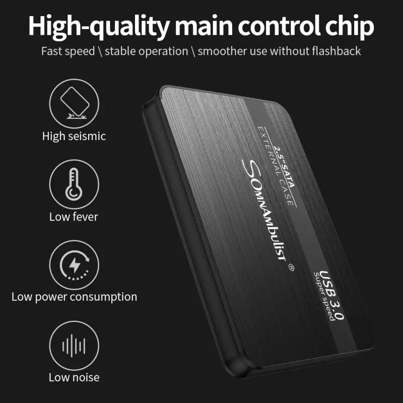 Disque dur externe portable 2,5 pouces USB 3.0 de 250 Go à 2 To, stockage informatique et mémoire supplémentaire | Sansoti