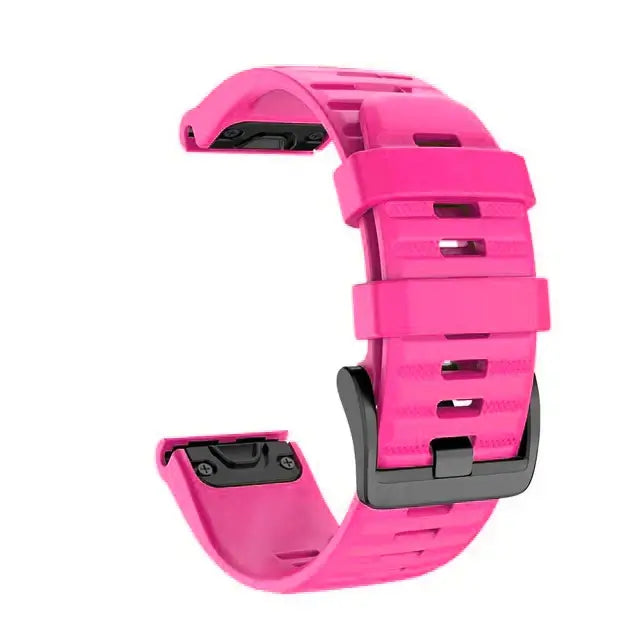 Sportliches Silikon-Uhrenarmband QuickFit Wechselbares Armband für Smartwatch-Fitness 20 mm 22 mm 26 mm | Sansoti