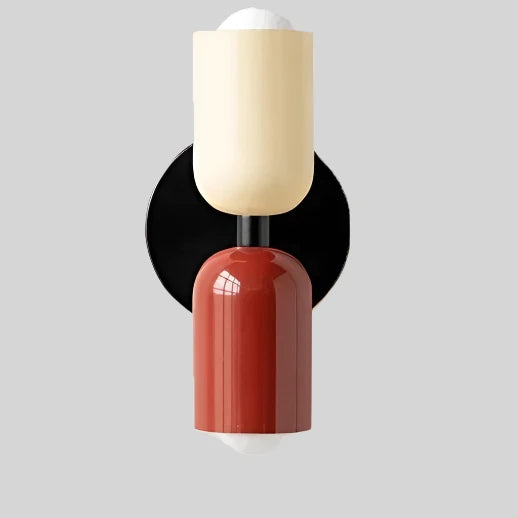Wandlamp Crème Warm Wit Metaal IJzer E27 12cm LED 2 Lichts Slaapkamer Hal Woonkamer | Sansoti