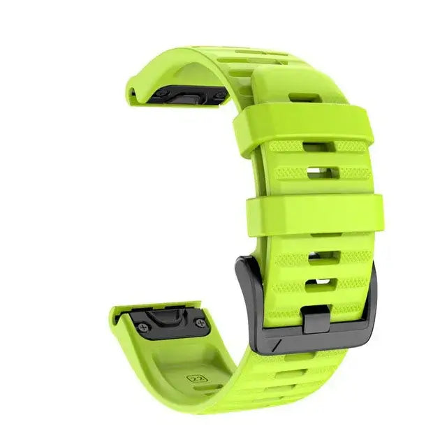 Silicone Watchband QuickFit System Breathable Adjustable 22mm 26mm Sports Watch Smartwatch Wristband | Sansoti