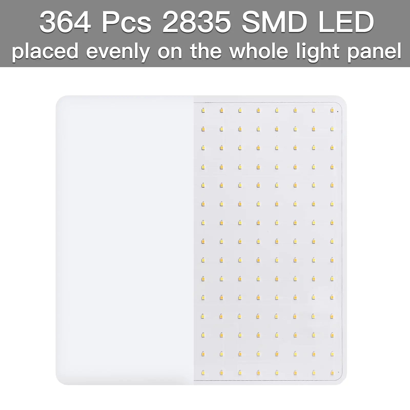 Badlampe Decke LED Quadratisch 48W 6500K IP44 5400LM | Restfield