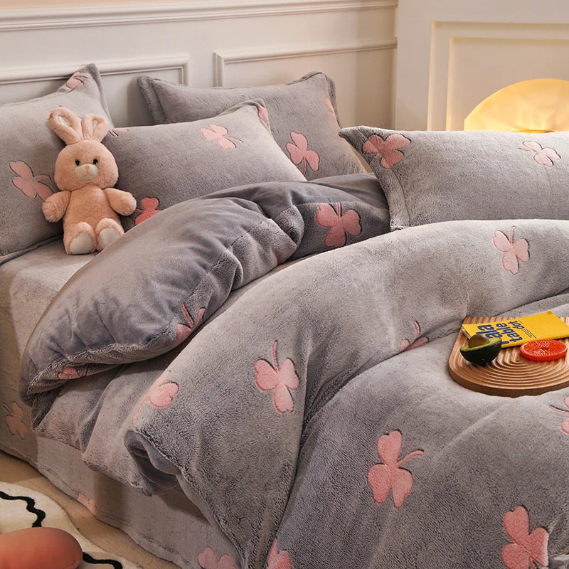 Restfield | Winter Bettbezug aus weichem Teddyfleece – Extra Warm & Gemütlich