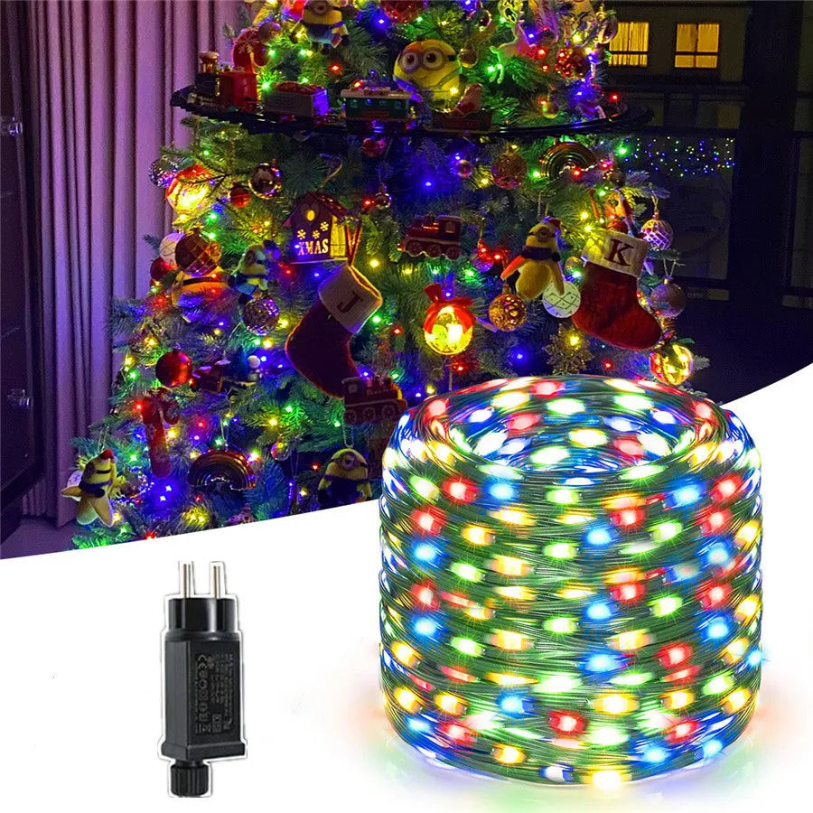 LED Lichtsnoer Buiten Slinger IP65 Tuinverlichting Balkon Terras Flexibel Lichtkabel Decoratief Feestverlichting | Sansoti