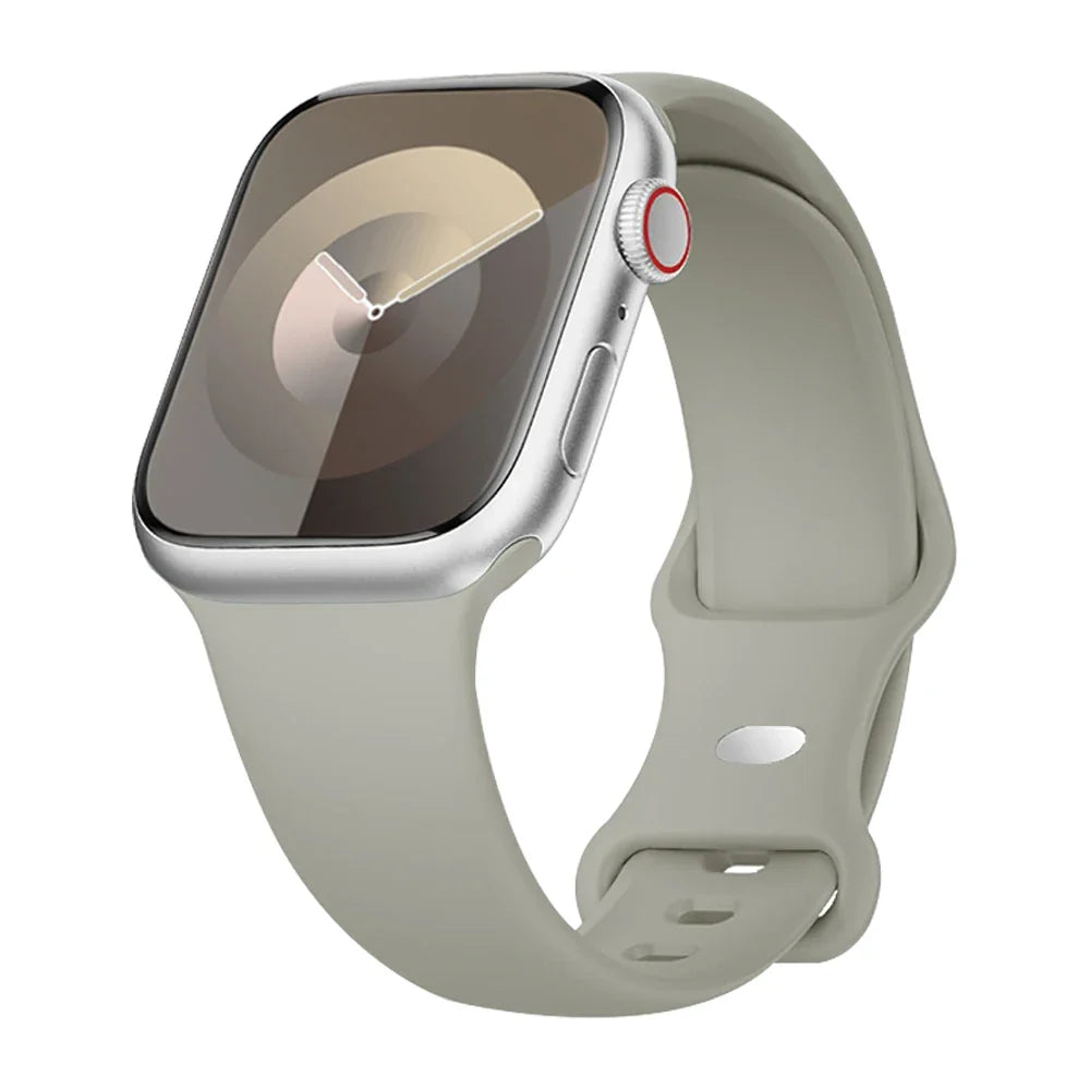 Bracelet de montre en silicone résistant à l’eau, bracelet de sport flexible 38-49 mm pour smartwatch, bracelet de poignet remplaçable et réglable | Sansoti