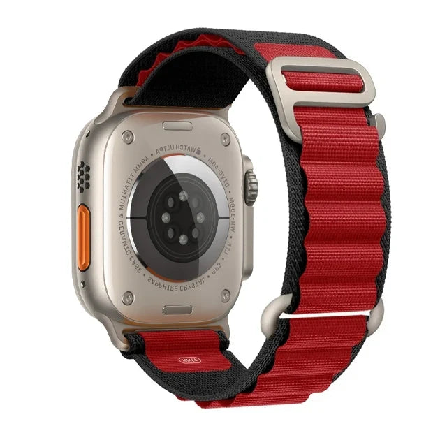 Nylon-Uhrenarmband, sportliche Alpine Loop, verstellbares Smartwatch-Armband für Outdoor-Aktivitäten und den täglichen Gebrauch | Sansoti