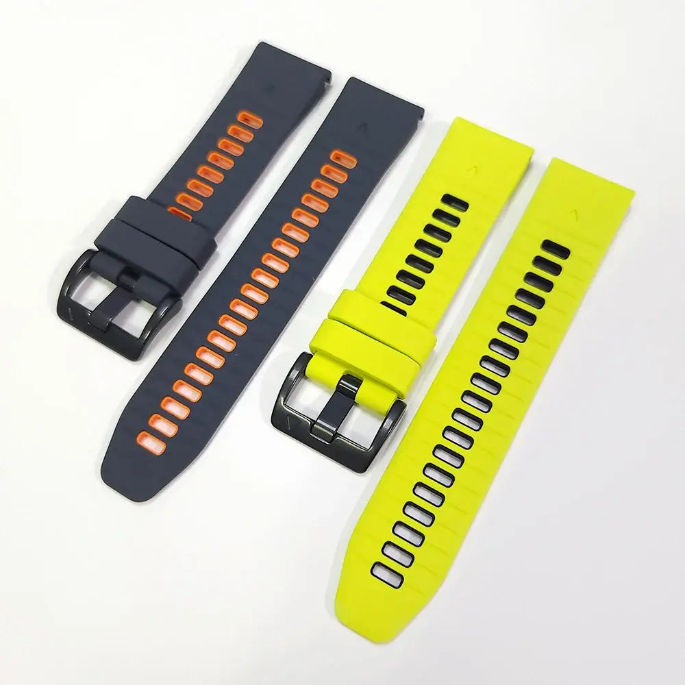 Silikon-Smartwatch-Armband mit Schnellwechsel, 22 mm, 26 mm, sportlich, komfortabel, für den täglichen aktiven Gebrauch | Sansoti