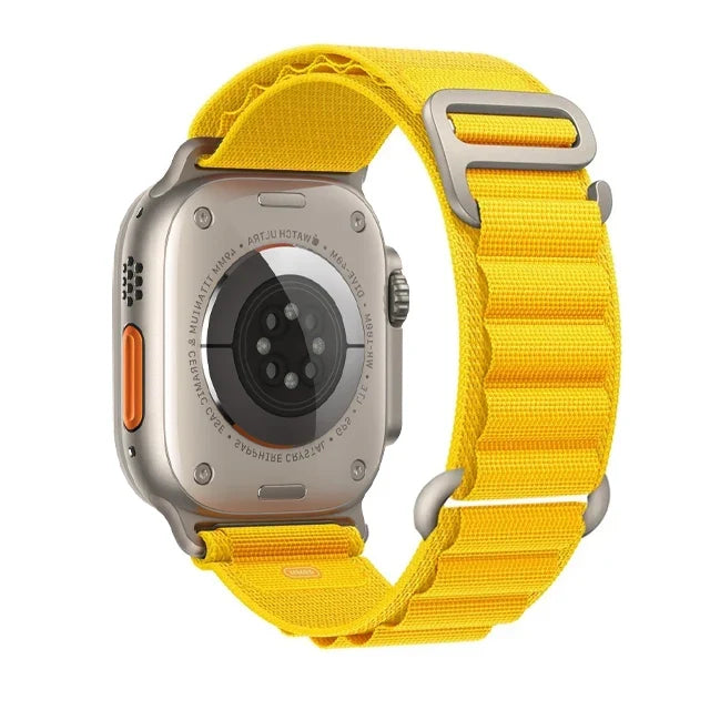 Nylon-Uhrenarmband, sportliche Alpine Loop, verstellbares Smartwatch-Armband für Outdoor-Aktivitäten und den täglichen Gebrauch | Sansoti