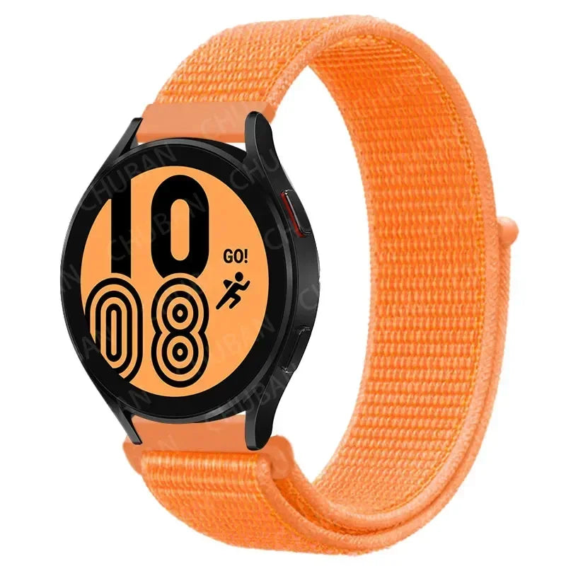 Nylonowy pasek sportowy do smartwatcha 20mm 22mm Oddychający Lekki Pasek typu Loop na nadgarstek Regulowany Trening Fitness | Sansoti