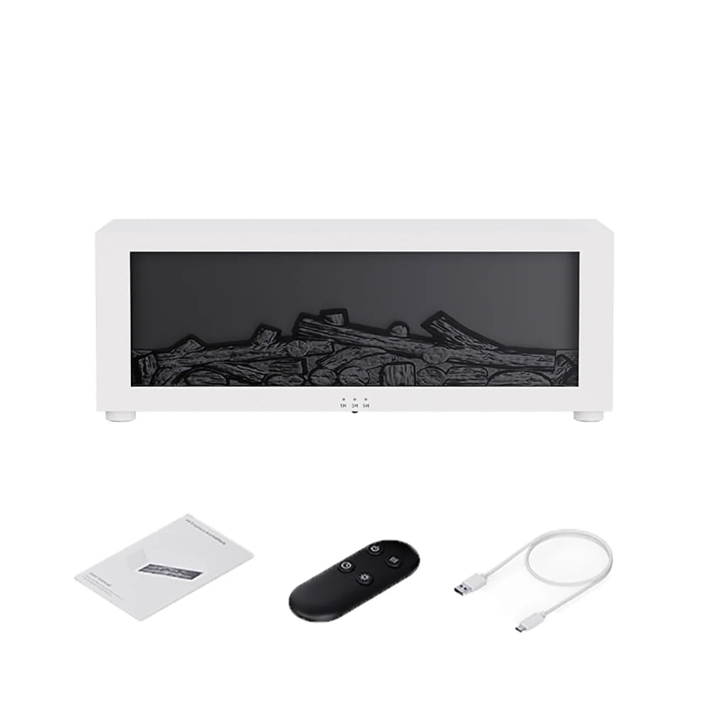 Kamin Luftbefeuchter Flamme 150ml 7 Farben Aroma Diffuser Fernbedienung Schlafzimmer Wohnzimmer Duftverteiler Timer | Restfield