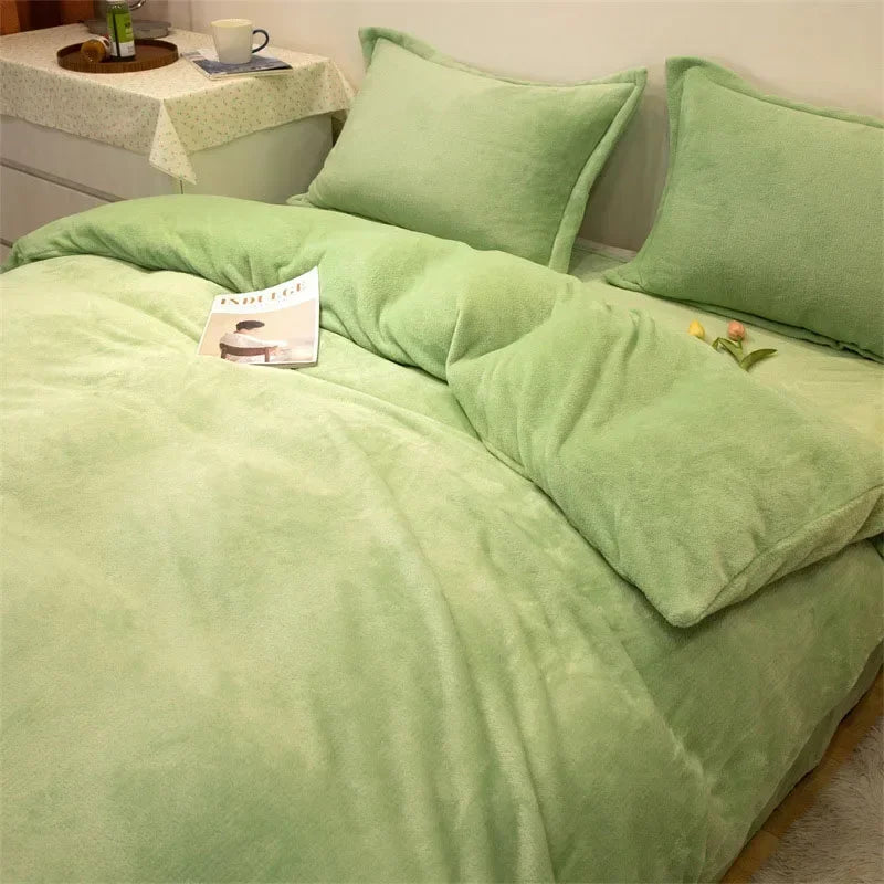 Restfield Flanell Bettbezug Grau – Extra Warm & Weich