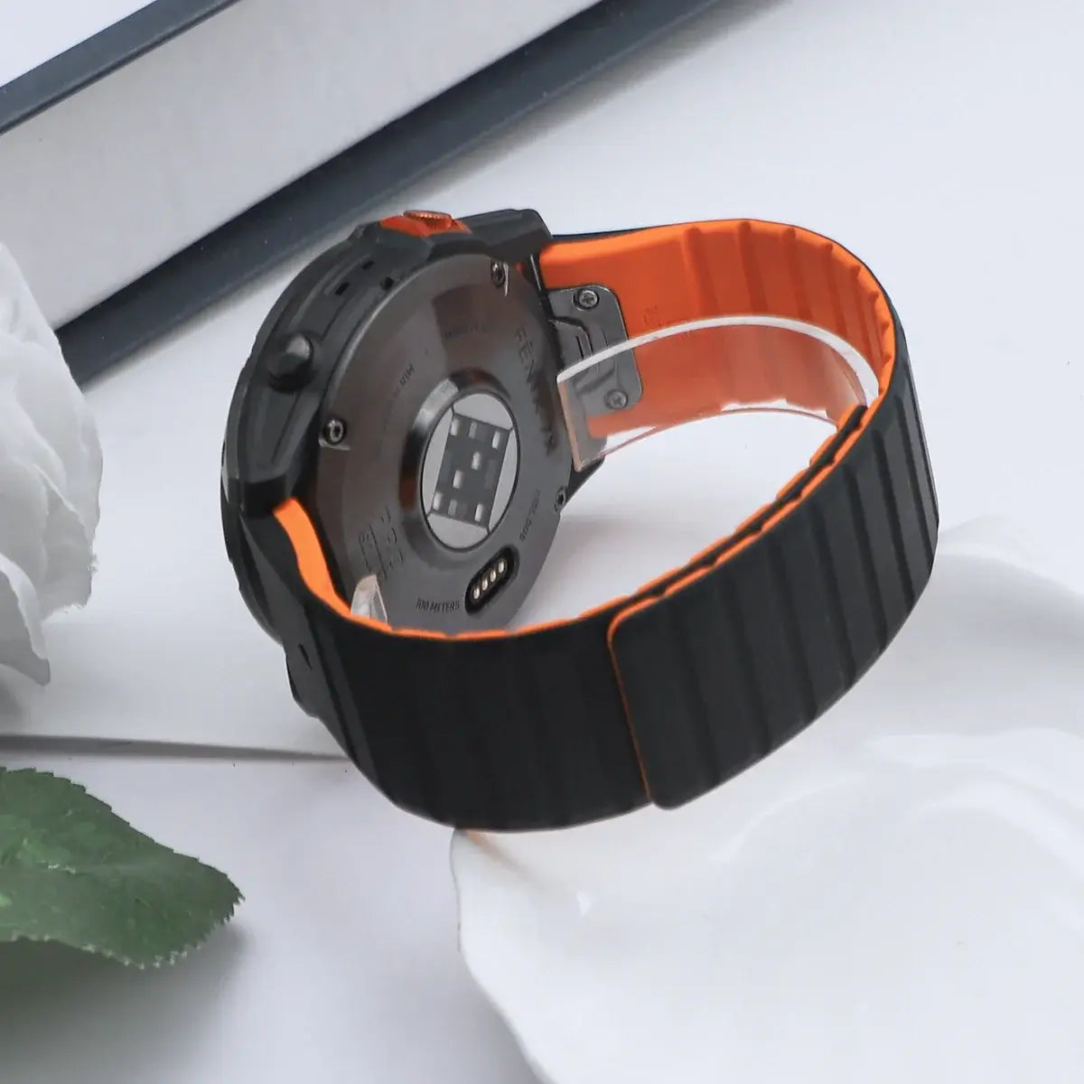 Silikonowy pasek do smartwatcha z magnetycznym zapięciem – Wymienny pasek do zegarka 22 mm 26 mm Zegarek sportowy | Sansoti