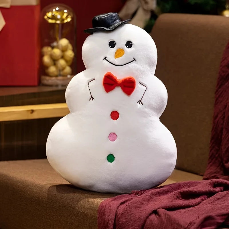 Christmas Plush Cushion - Decorative Holiday Pillow 45x45cm for Living Room Bedroom Sofa Décor | Sansoti